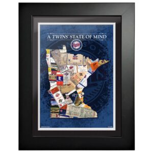 Minnesota Twins 12'' x 16'' State of Mind Wall Art