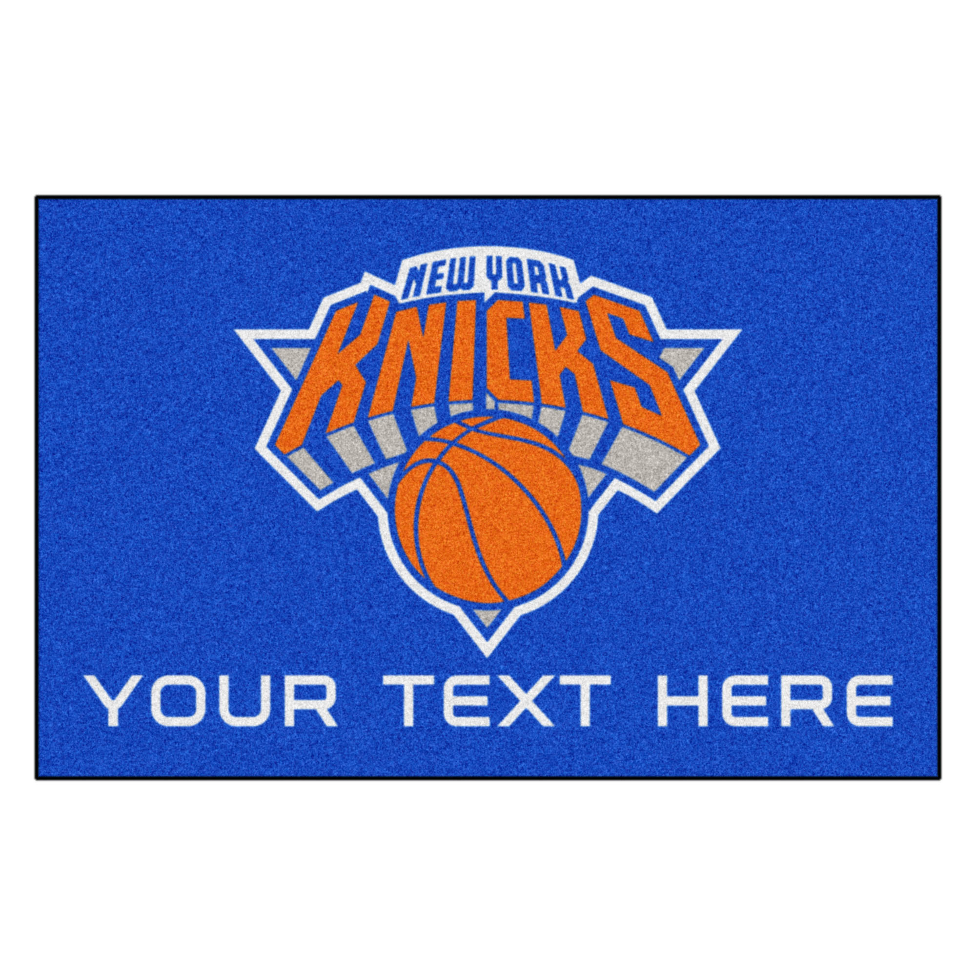 New York Knicks 19'' x 30'' Personalized Accent Rug - Image 2