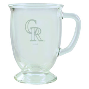 Colorado Rockies 16oz. Etched Cafe Mug