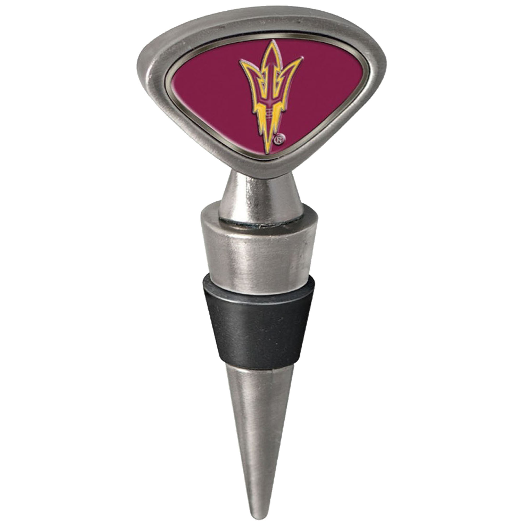 Silver Arizona State Sun Devils Wine Stopper - Image 5