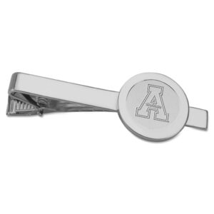 Men's Silver Appalachian State Mountaineers Tie Bar