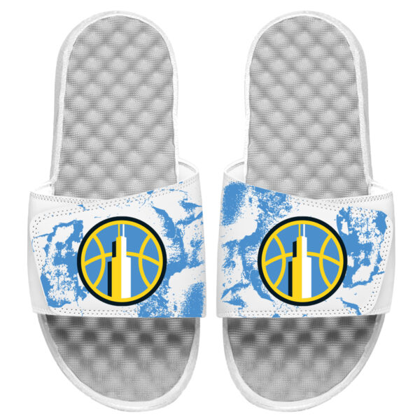 Youth ISlide White Chicago Sky Background Slide Sandal