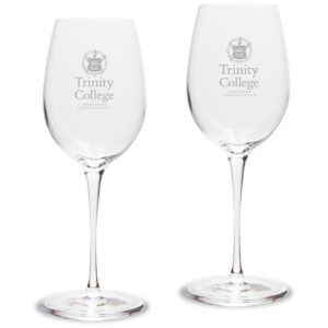 Trinity Bantams 12oz. 2-Piece Luigi Bormioli Titanium White Wine Glass Set