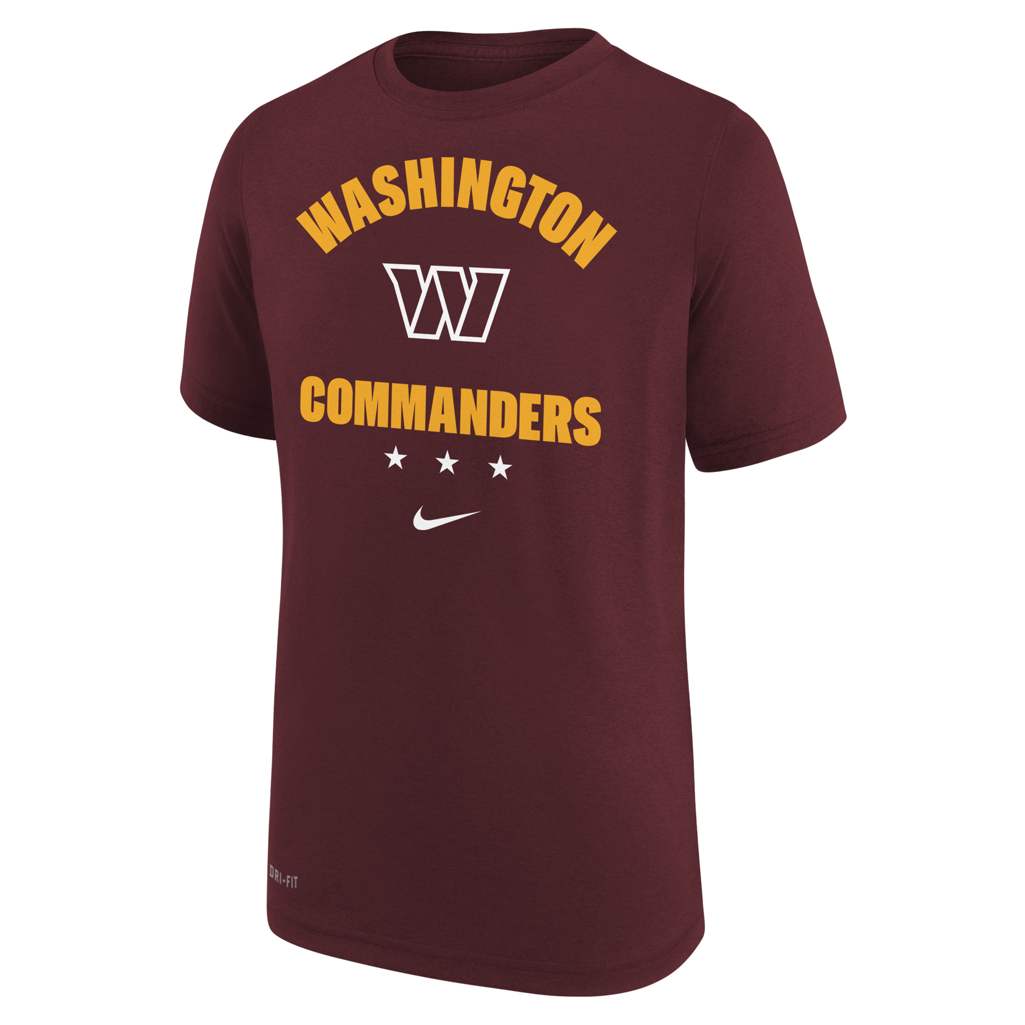 Youth Nike Burgundy Washington Commanders Team Athletic Performance T-Shirt - Image 6