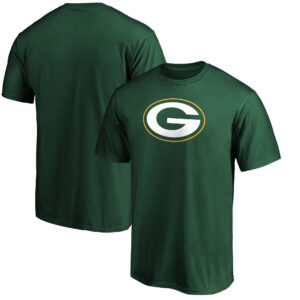 Men's Green Green Bay Packers Team Logo T-Shirt
