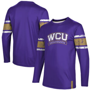 Men's Purple Western Carolina Catamounts Long Sleeve T-Shirt