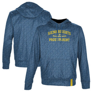 Men's ProSphere Blue Siena Heights Saints Proud Parent Name Drop Pullover Hoodie