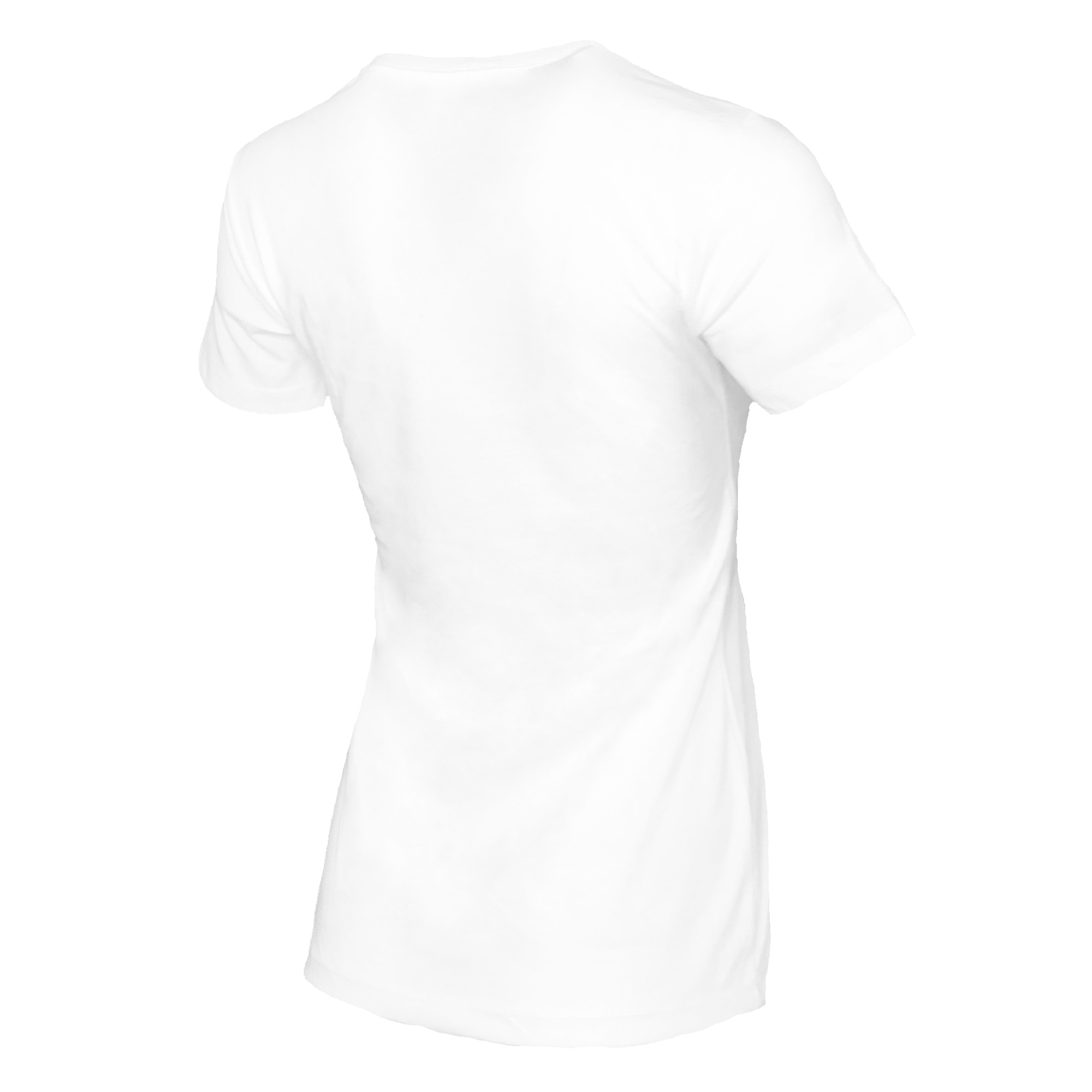 Women's Tiny Turnip White Detroit Tigers Peace Love Baseball T-Shirt - Image 4