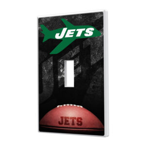 New York Jets Legendary Design Single Toggle Lightswitch Plate