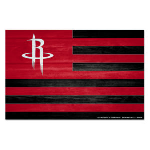 WinCraft Houston Rockets 11'' x 17'' Americana Wood Sign