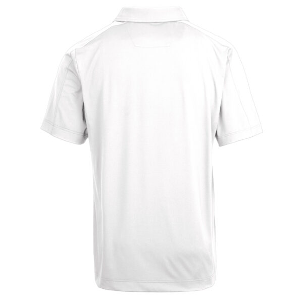 Men's Cutter & Buck White Cleveland Guardians Prospect Textured Stretch Polo - Image 7