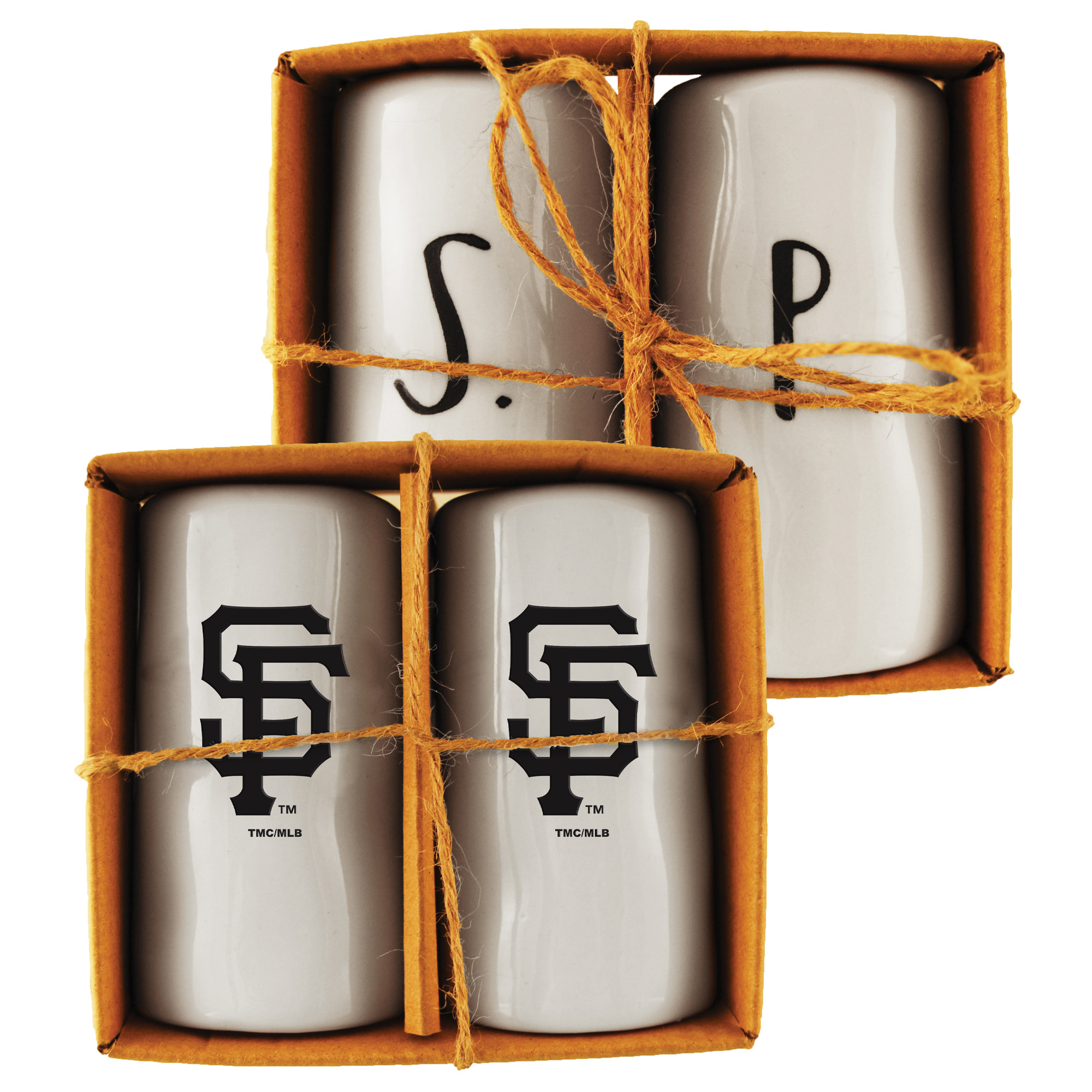San Francisco Giants Artisan Salt & Pepper Shakers