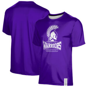Men's ProSphere Purple Winona State Warriors Women's Volleyball Logo Stripe T-Shirt