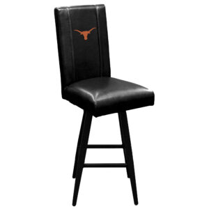 Black Texas Longhorns Swivel Bar Stool 2000