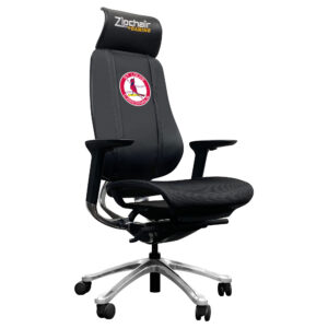 Black St. Louis Cardinals Logo Team PhantomX Gaming Chair