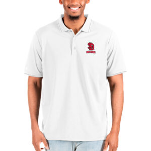 Men's Antigua White South Dakota Coyotes Affluent Big & Tall Polo