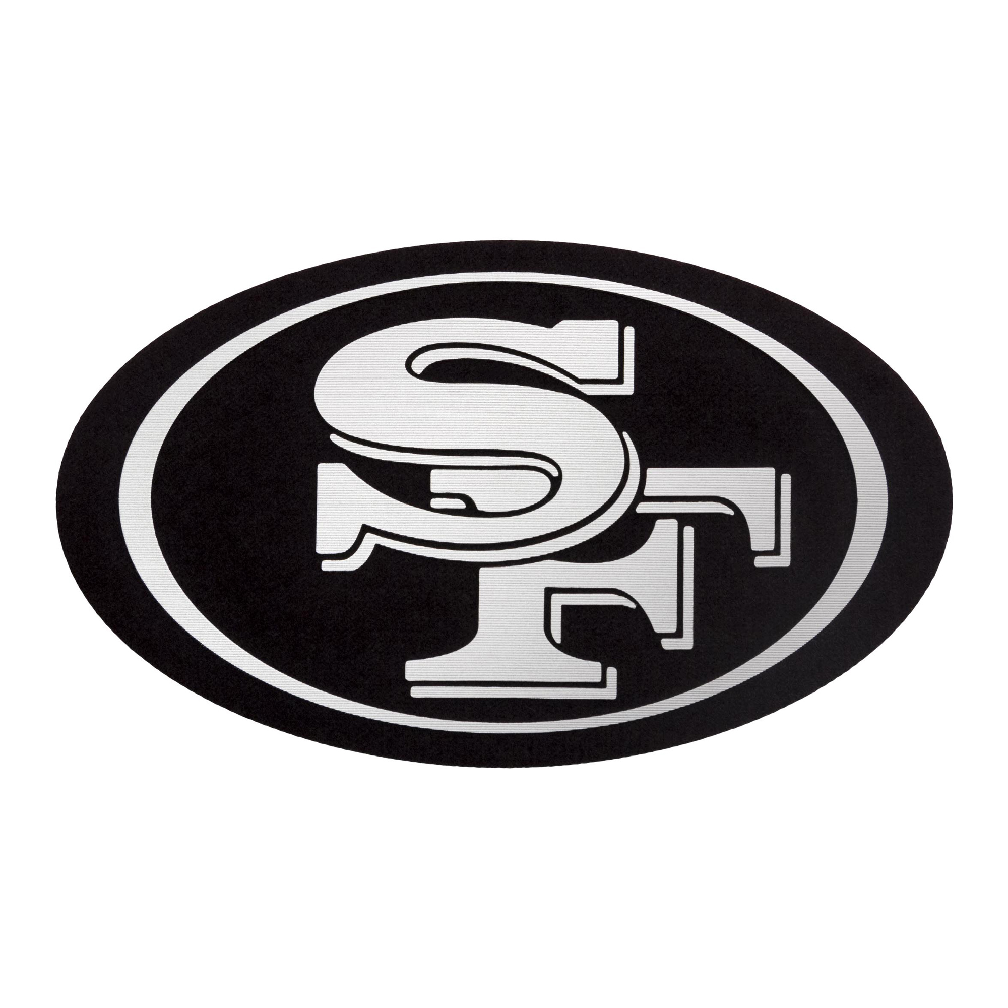 Men's Antigua Black San Francisco 49ers Metallic Logo Protect Full-Zip Hoodie - Image 5