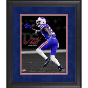 Tre'Davious White Buffalo Bills Facsimile Signature Framed 11'' x 14'' Spotlight Photograph
