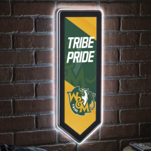 William & Mary Tribe LED Wall Pennant