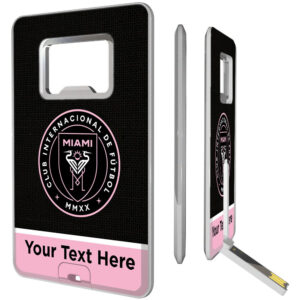 Inter Miami CF Personalized Credit Card USB Drive & Bottle Opener
