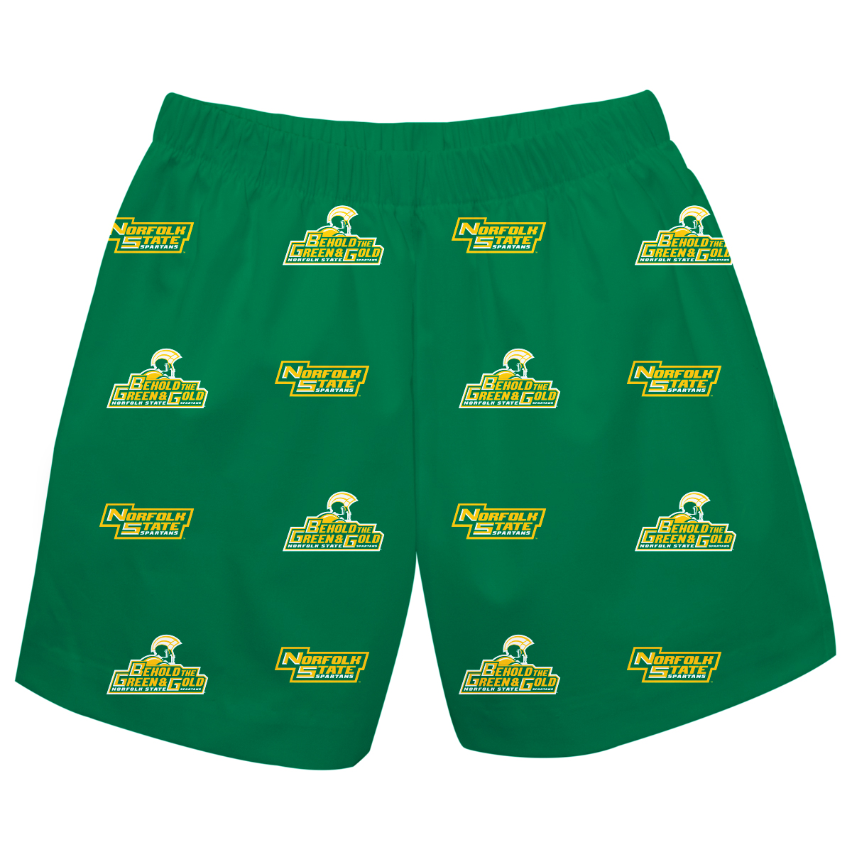 Toddler Green Norfolk State Spartans Pull On Shorts