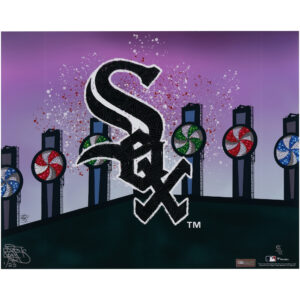 Chicago White Sox 16" x 20" Photo Print - Designed and Signed by Artist Maz Adams - Limited Edition of 25