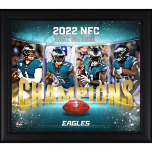 Philadelphia Eagles 2022 NFC East Division Champions 15'' x 17'' Collage