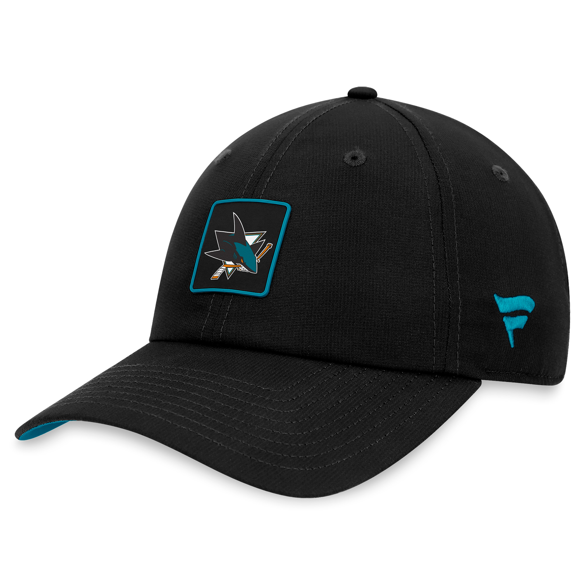 Men's Fanatics Black San Jose Sharks Authentic Pro Rink Adjustable Hat