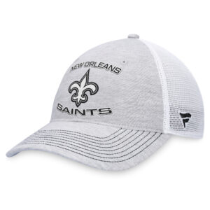 Men's Fanatics Heather Gray New Orleans Saints Trucker Adjustable Hat