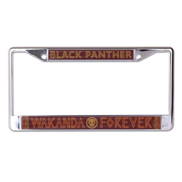 WinCraft Black Panther 12'' x 6'' License Plate Frame