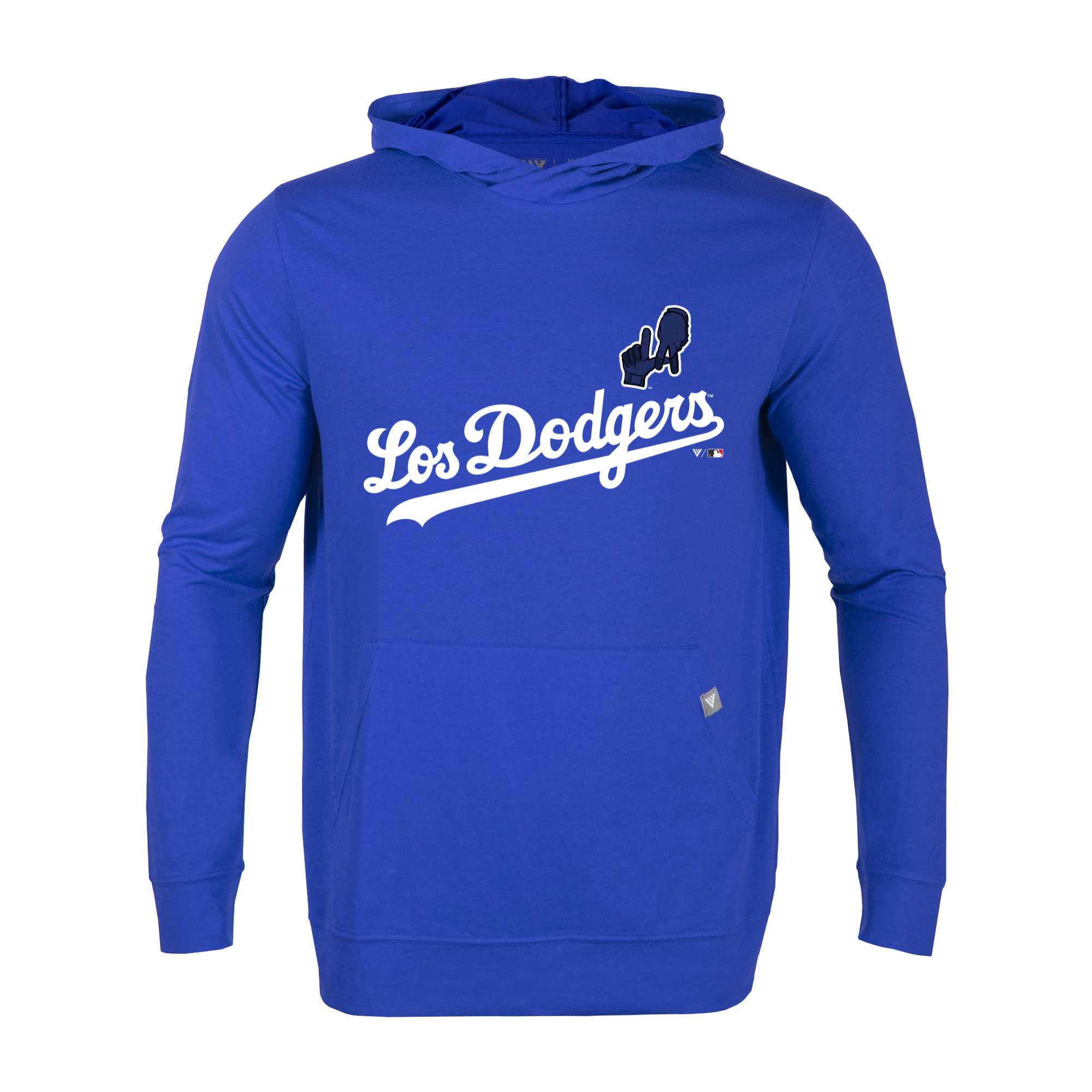 Men's Levelwear Royal Los Angeles Dodgers City Connect Relay Core Logo Pullover Hoodie
