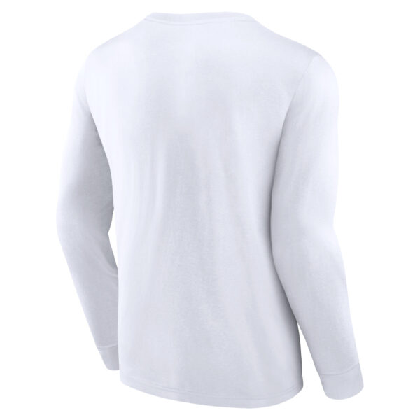 Men's White Formula 1 Heat Map Long Sleeve T-Shirt - Image 7