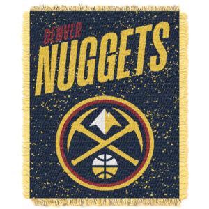 The Northwest Group Denver Nuggets 46" x 60" Headliner Jacquard Throw Blanket