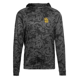 Men's Levelwear  Charcoal San Diego Padres Highlite Insignia 2.0 Pullover Hoodie