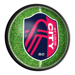 St. Louis City SC 18'' Round Slimline Illuminated Field Wall Sign