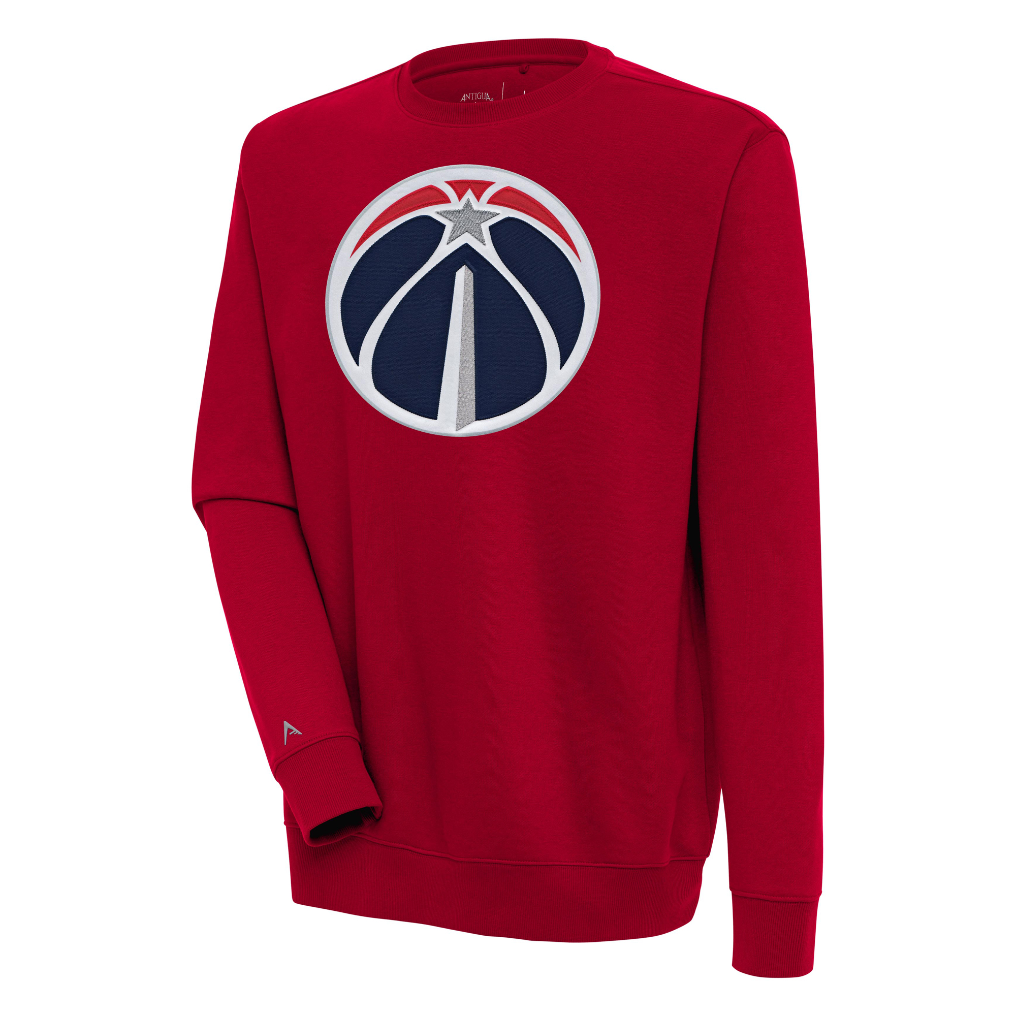 Men's Antigua Red Washington Wizards Victory Pullover Sweatshirt