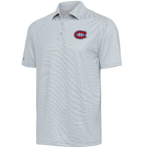 Men's Antigua  Gray Montreal Canadiens Skills Polo