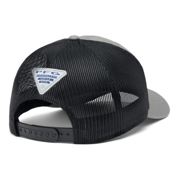 Men's Columbia Graphite Fish Flag Trucker Adjustable Hat - Image 3