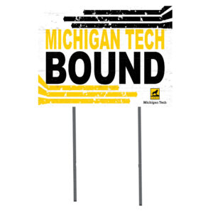 Michigan Tech Huskies 18" x 24" Team Yard Sign