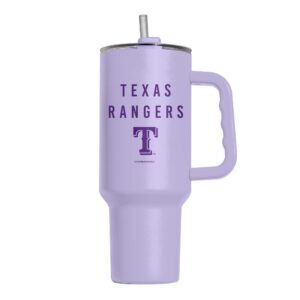 Texas Rangers 40oz. Lavender Soft Touch Tumbler