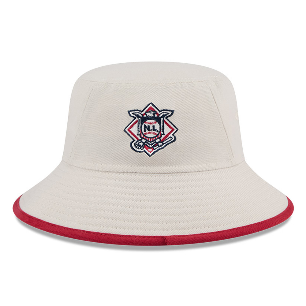 Men's New Era Khaki Washington Nationals 2024 Fourth of July Bucket Hat - Image 5