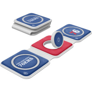 Keyscaper Philadelphia 76ers 3-in-1 Foldable Charger