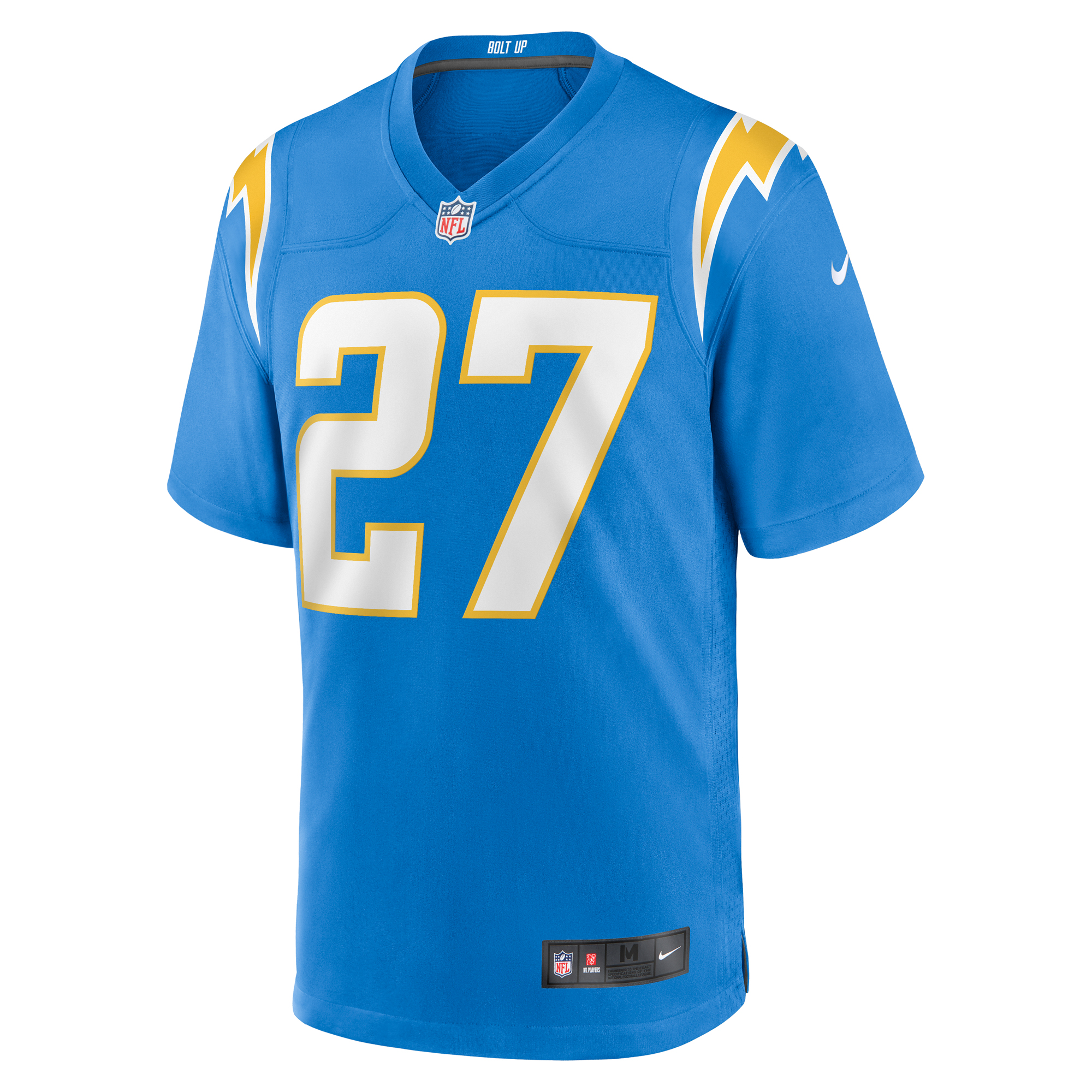 Men's Nike Essang Bassey Powder Blue Los Angeles Chargers Game Jersey - Image 3