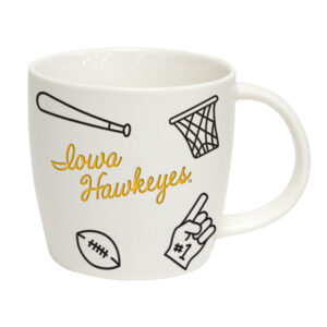 Iowa Hawkeyes 18oz. Playmaker Mug