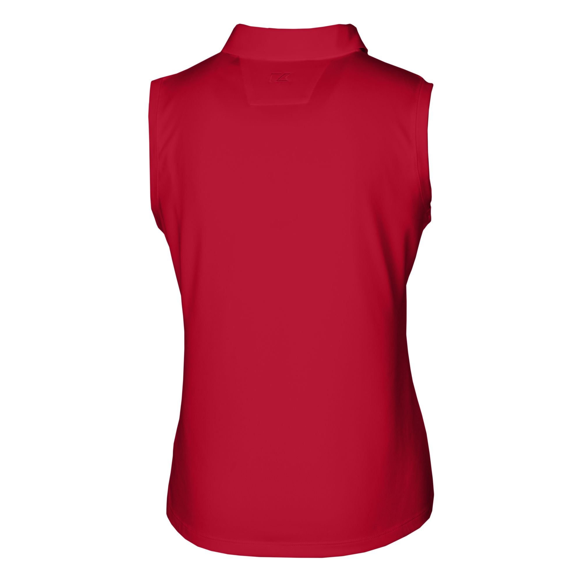 Women's Cutter & Buck Red Birmingham Barons Forge DryTec Stretch Sleeveless Polo - Image 4