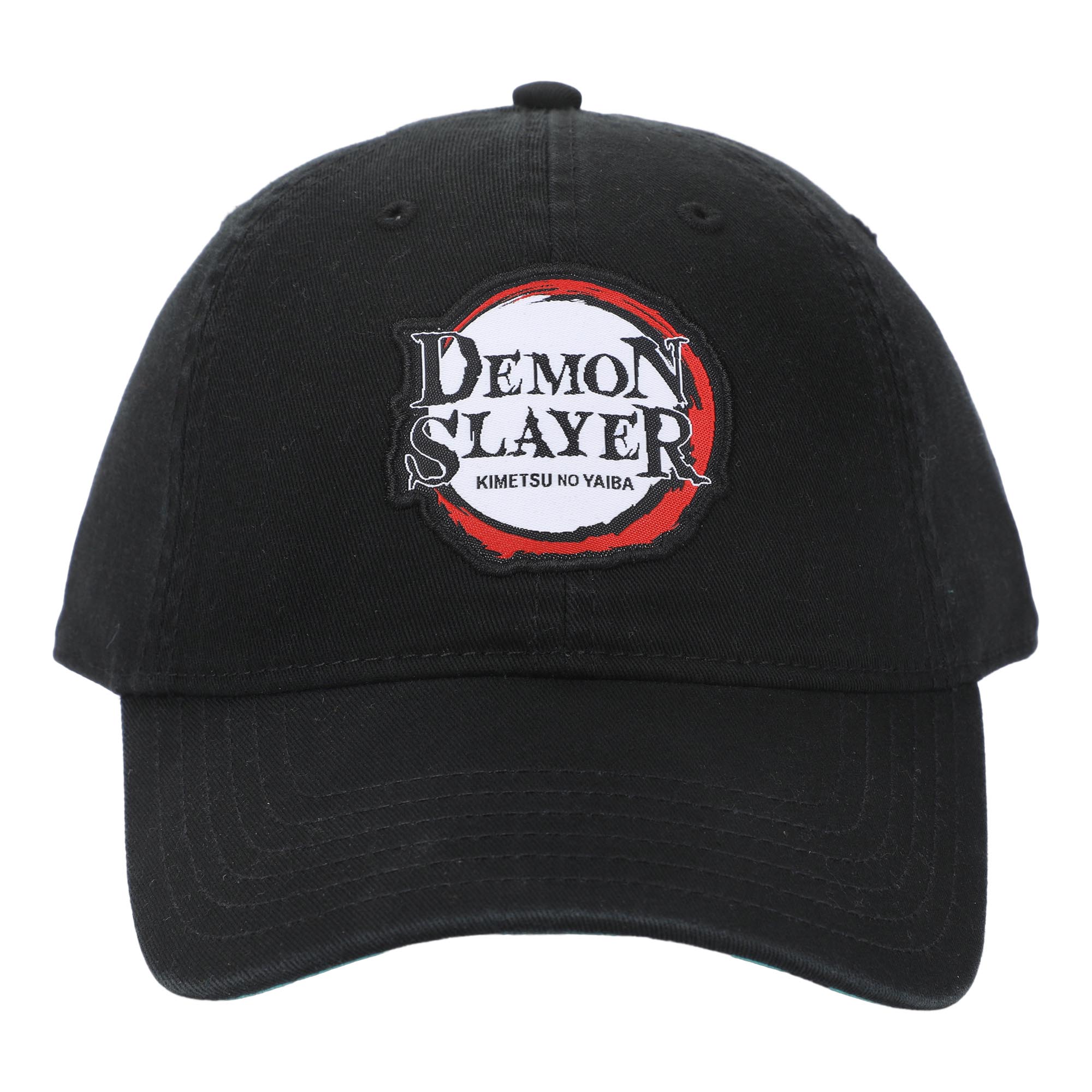Unisex Black Demon Slayer: Kimetsu no Yaiba Season One Logo Adjustable Baseball Hat - Image 8