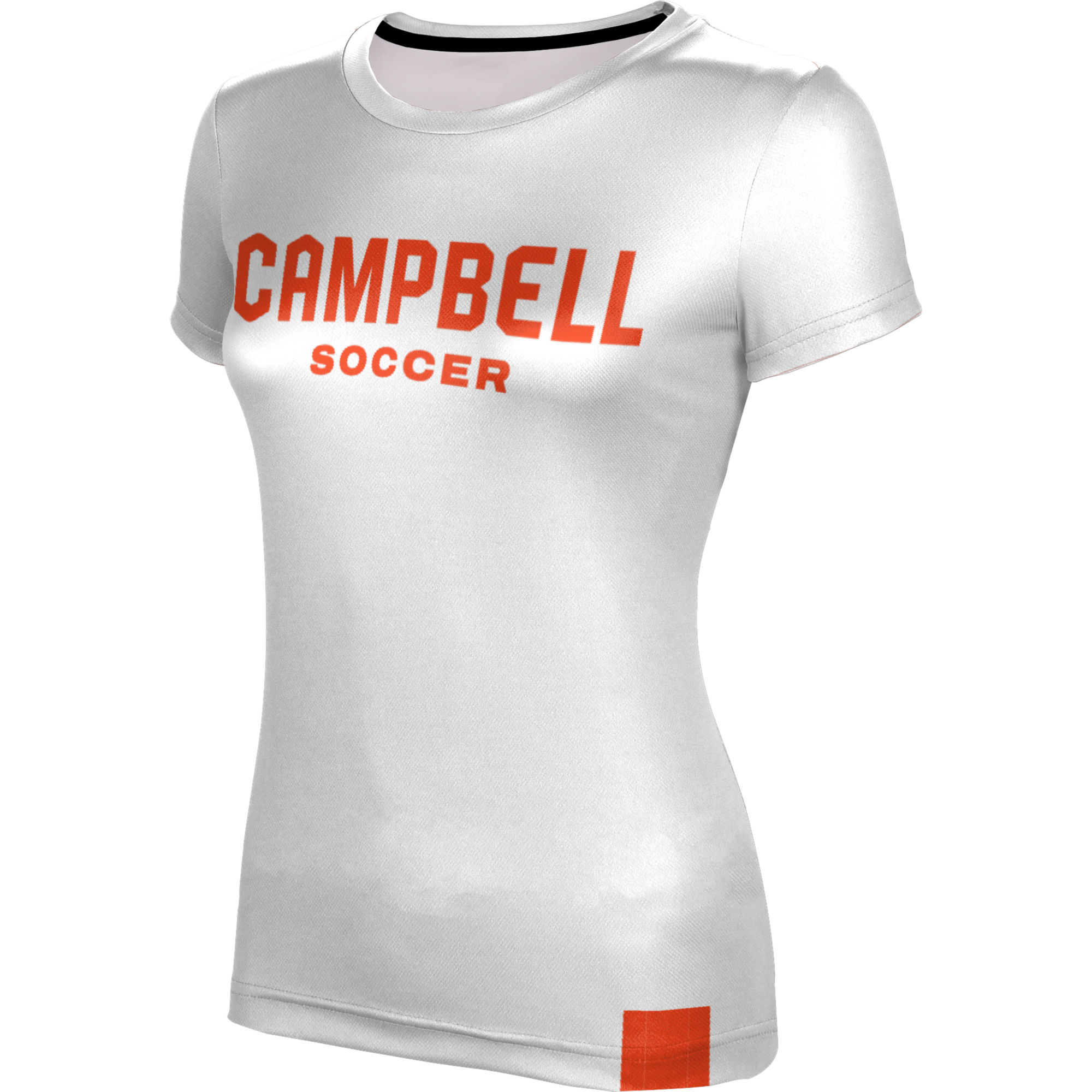 Women's ProSphere White Campbell Fighting Camels Soccer Performance T-Shirt - Image 6