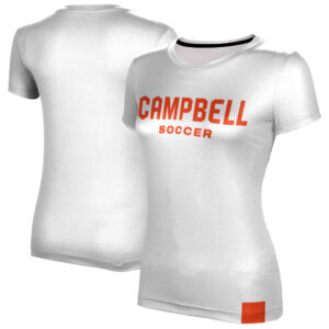 Women's ProSphere  White Campbell Fighting Camels Soccer Performance T-Shirt