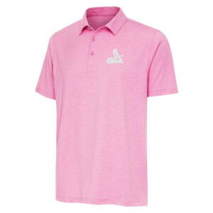 Men's Antigua  Pink St. Louis Cardinals Par 3 Polo