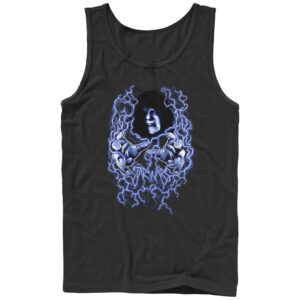 Men's Mad Engine  Black Star Wars Lord Sidious Graphic Tank Top